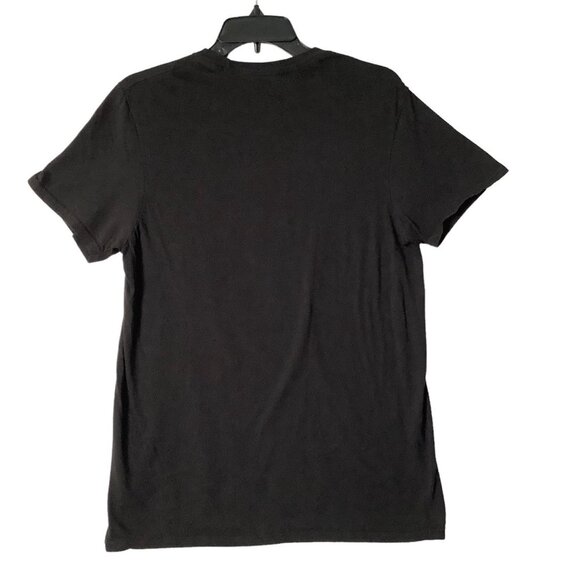 Keep Your Distance Graphic Tee T-Shirt Men Small Black Goth Zombie Apocalypse - Picture 2 of 3